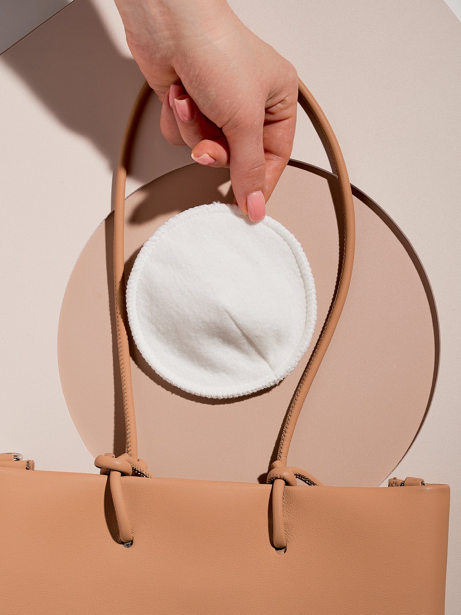 Extra Absorbent Washable Contoured Nursing Pads 6-Pack - White,OS