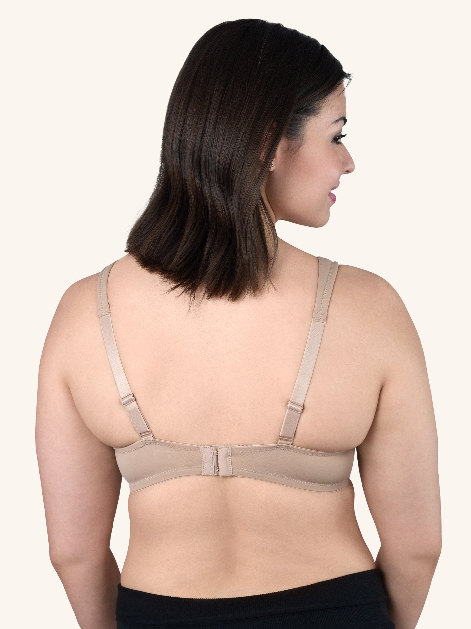 Loving Moments Full Coverage T-Shirt Nursing Bra - Warm Taupe,38B