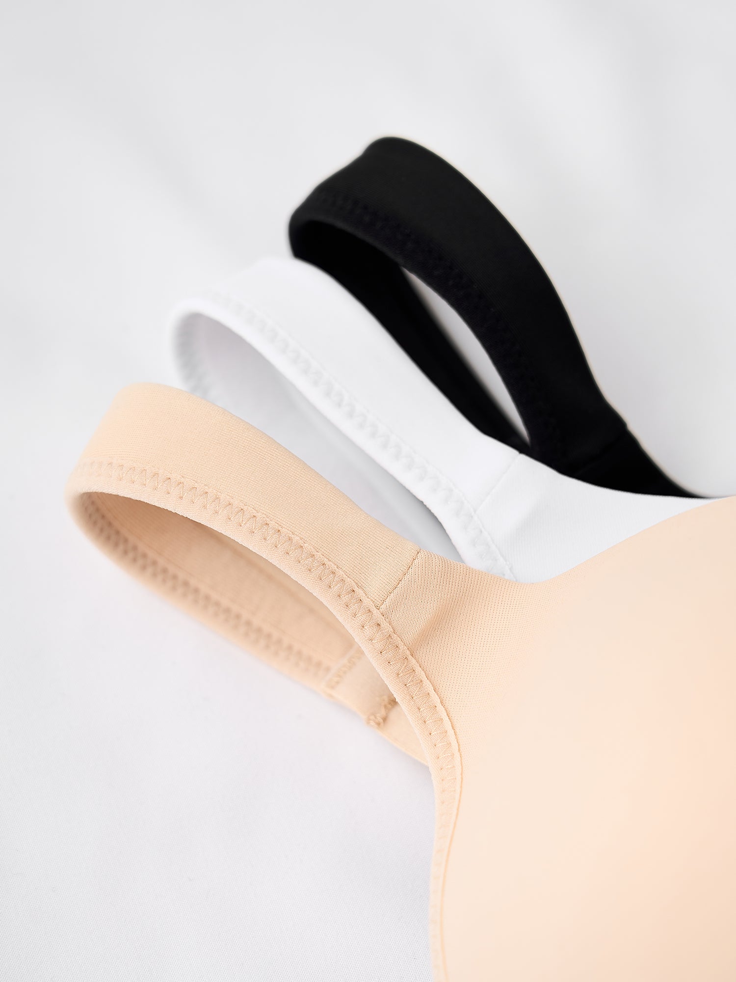The Brigitte Racerback - Front-Closure Underwire T-Shirt Bra - Nude,38A