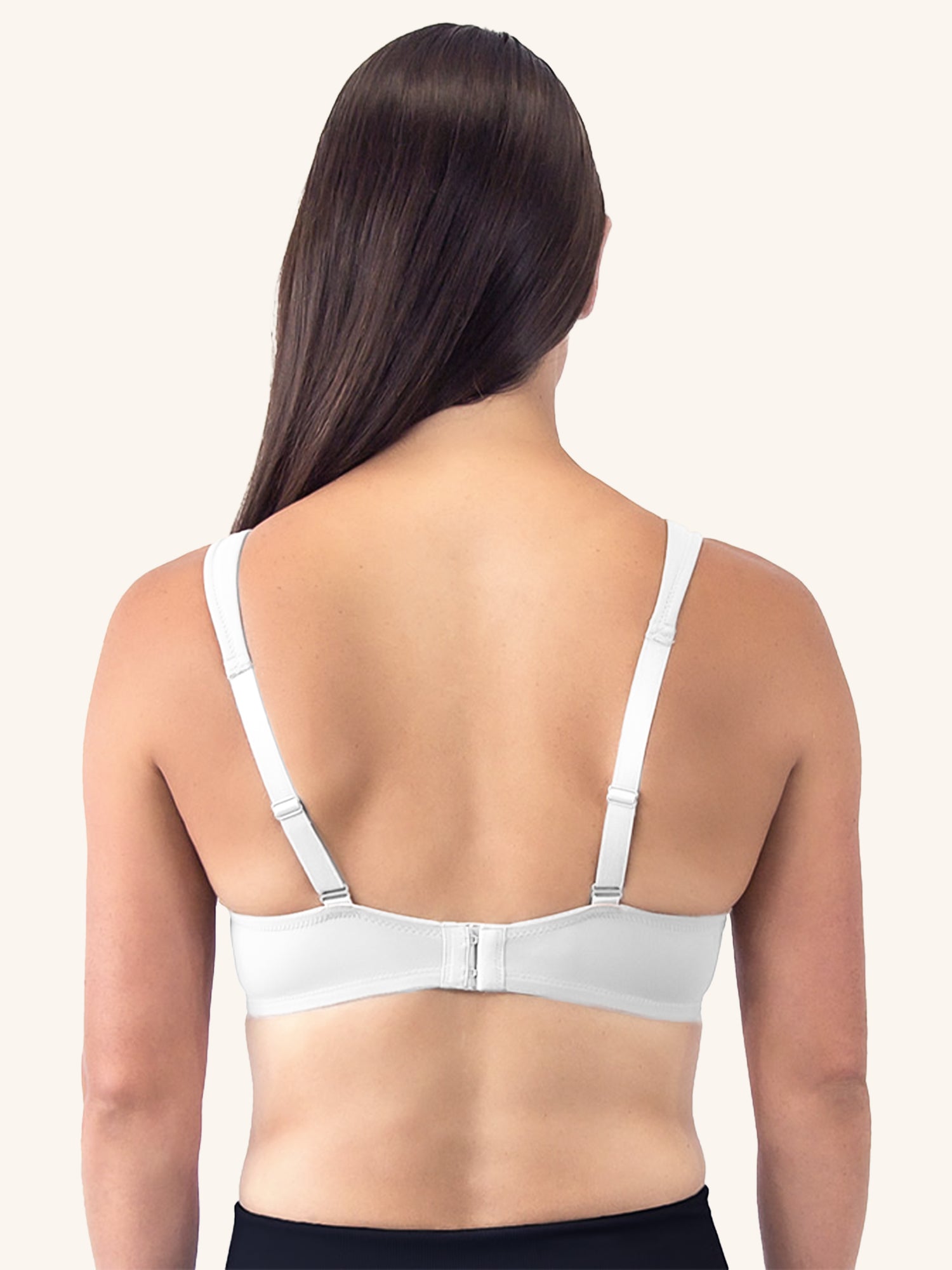 Full Coverage Underwire Nursing Bra - White,38B