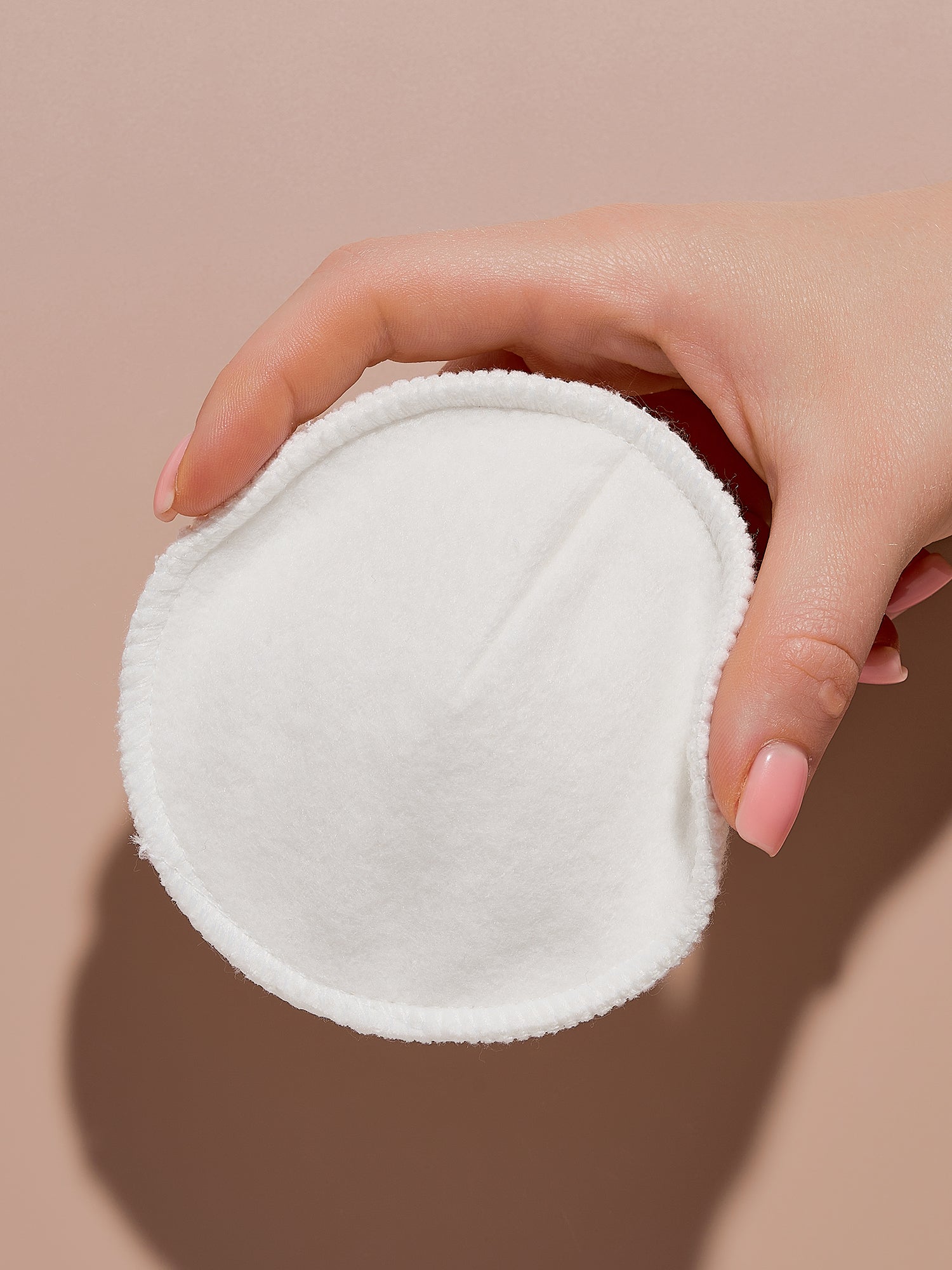 Extra Absorbent Washable Contoured Nursing Pads 6-Pack - White,OS