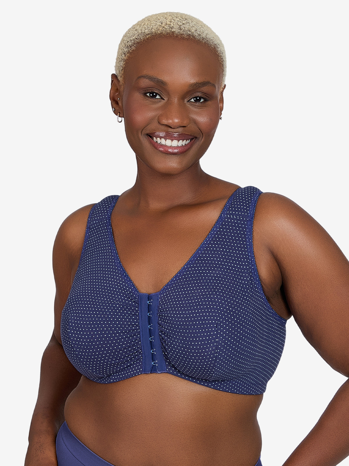 The Meryl - Cotton Front-Closure Comfort & Sleep Bra