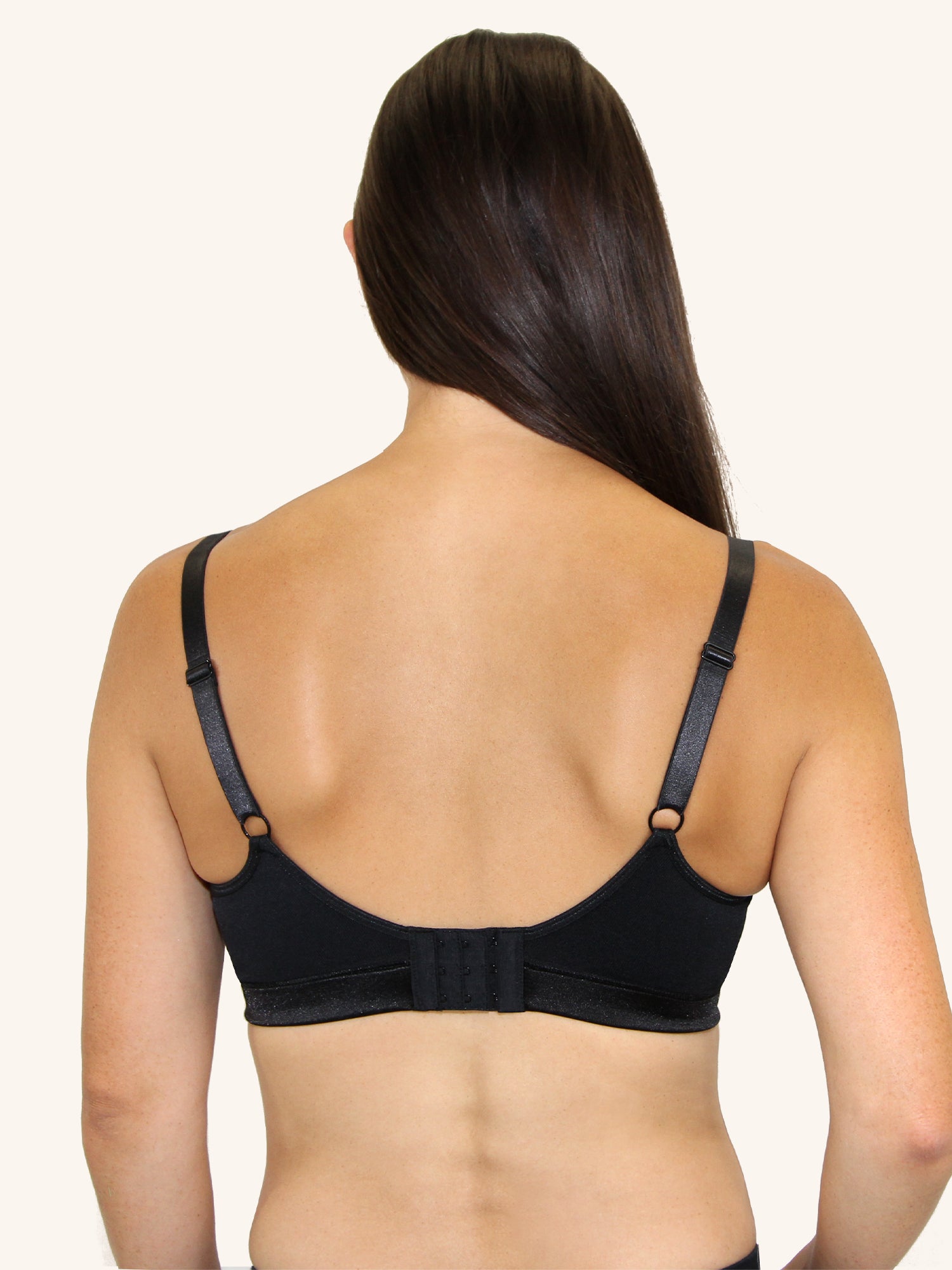 Loving Moments Wireless Lightly Padded Nursing Bra - Jet Black,M