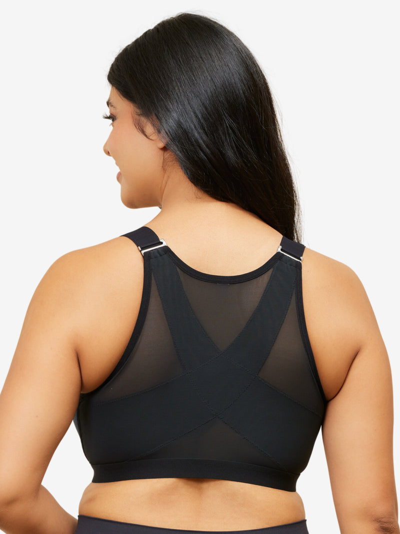 The Moira - Front-Closure Posture Back Support Bra – Leading Lady Inc.