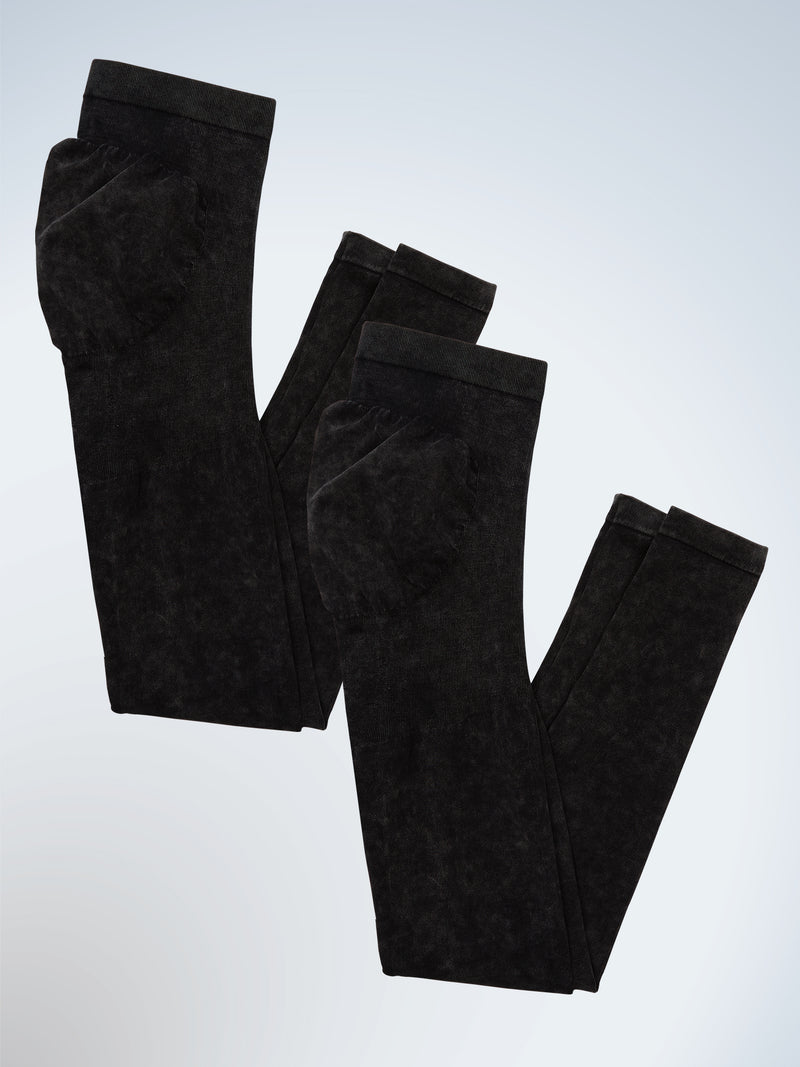 Maternity Jeggings 2-Pack - Black 2PK,XS