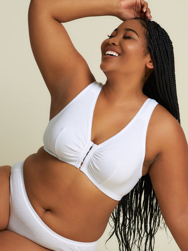 The Meryl - Cotton Front-Closure Comfort & Sleep Bra Bundle 2-Pack