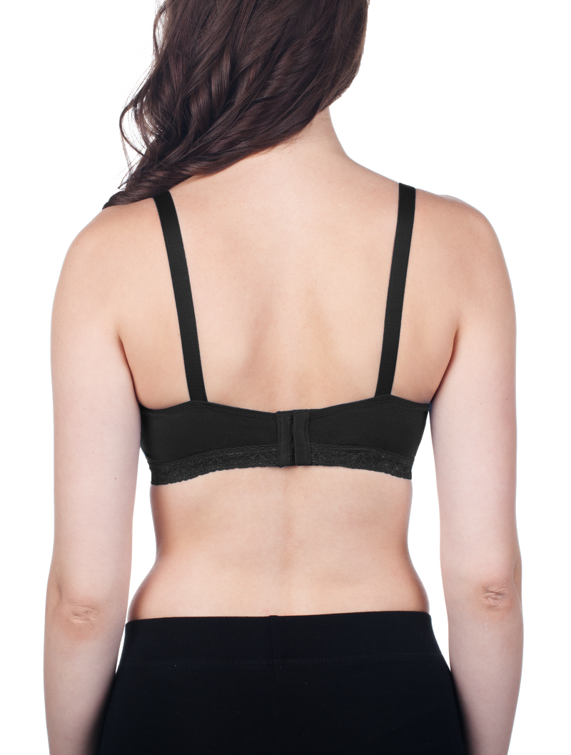 Nursing Bralette - Black,S