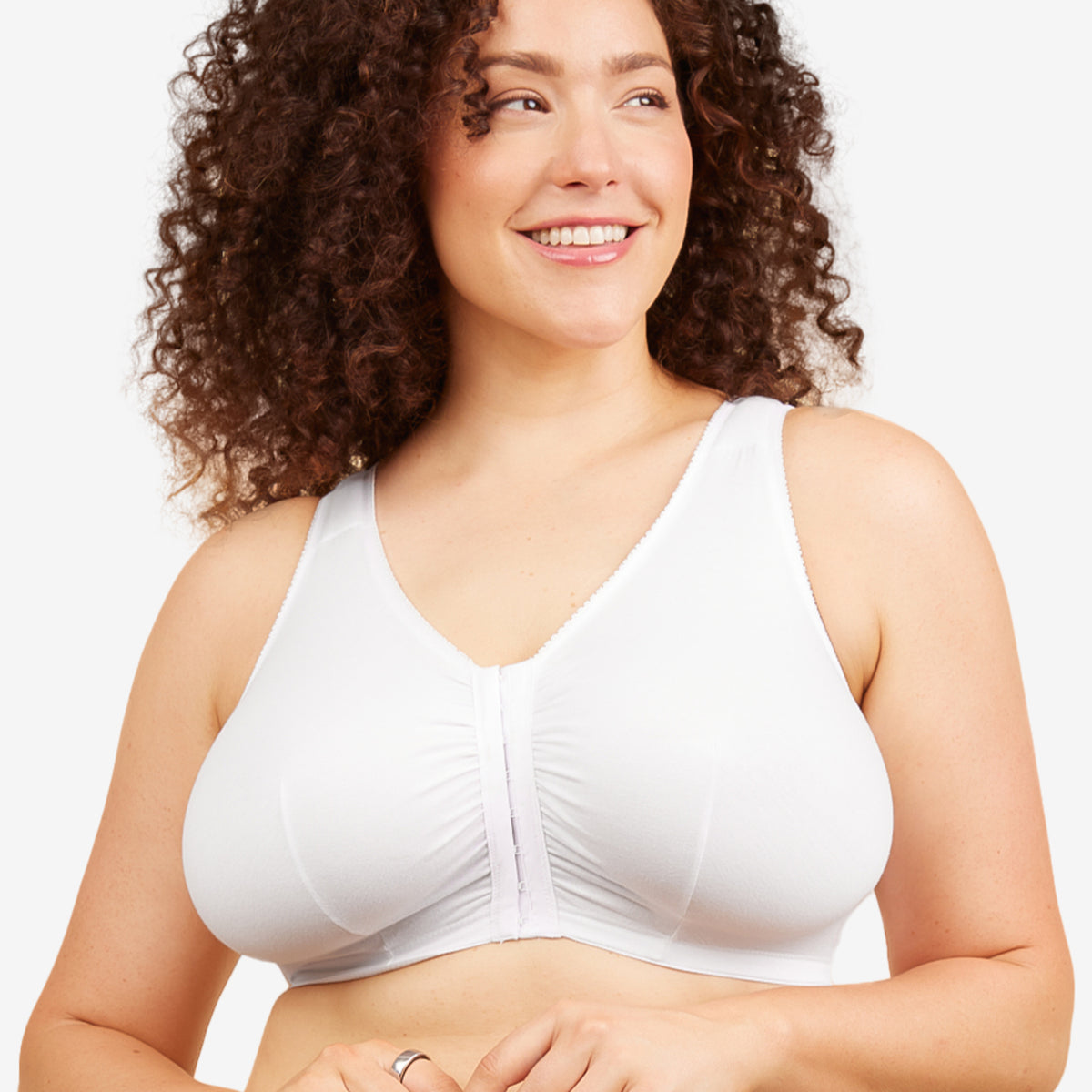 The Meryl - Cotton Front-Closure Comfort & Sleep Bra