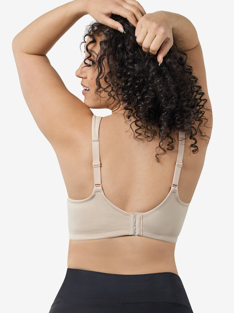 The Brigitte Full Coverage - Padded Underwire T-Shirt Bra – Leading Lady  Inc.