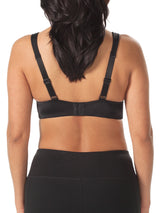 Loving Moments Full Coverage T-Shirt Nursing Bra 2-Pack - Black & Storm Gray 2PK,34B