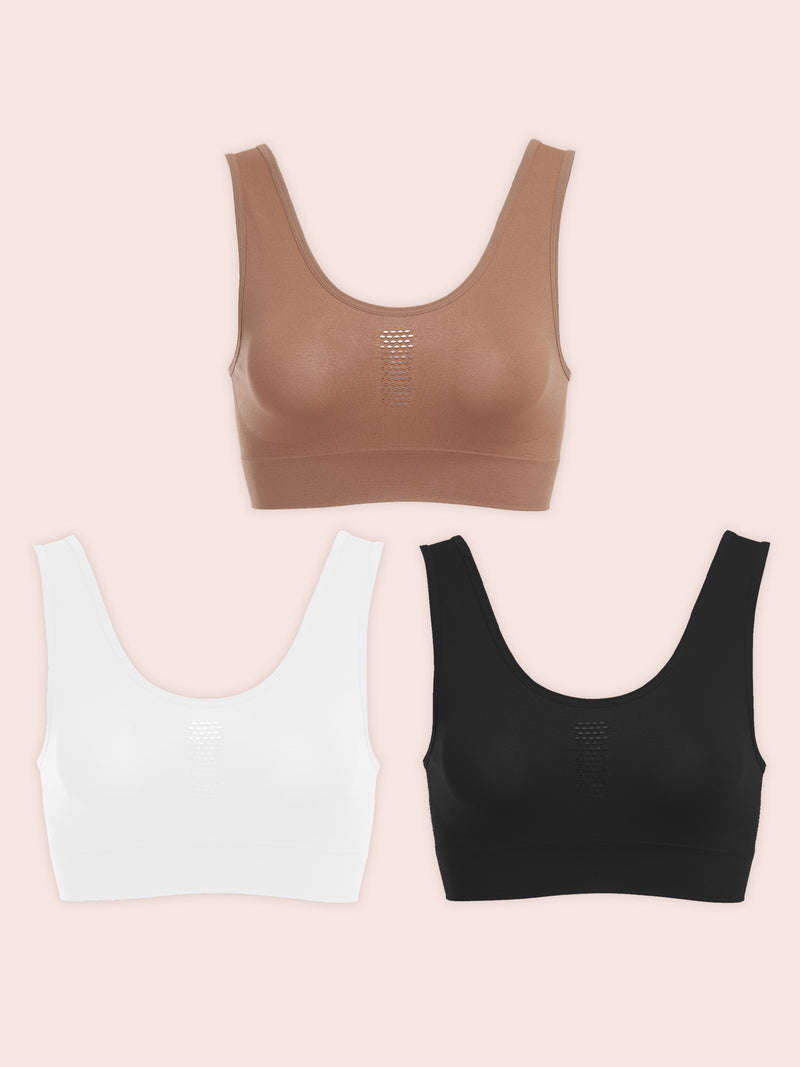 The Steffi - Cooling Comfort Everyday Bra Bundle 2-Pack – Leading Lady Inc.