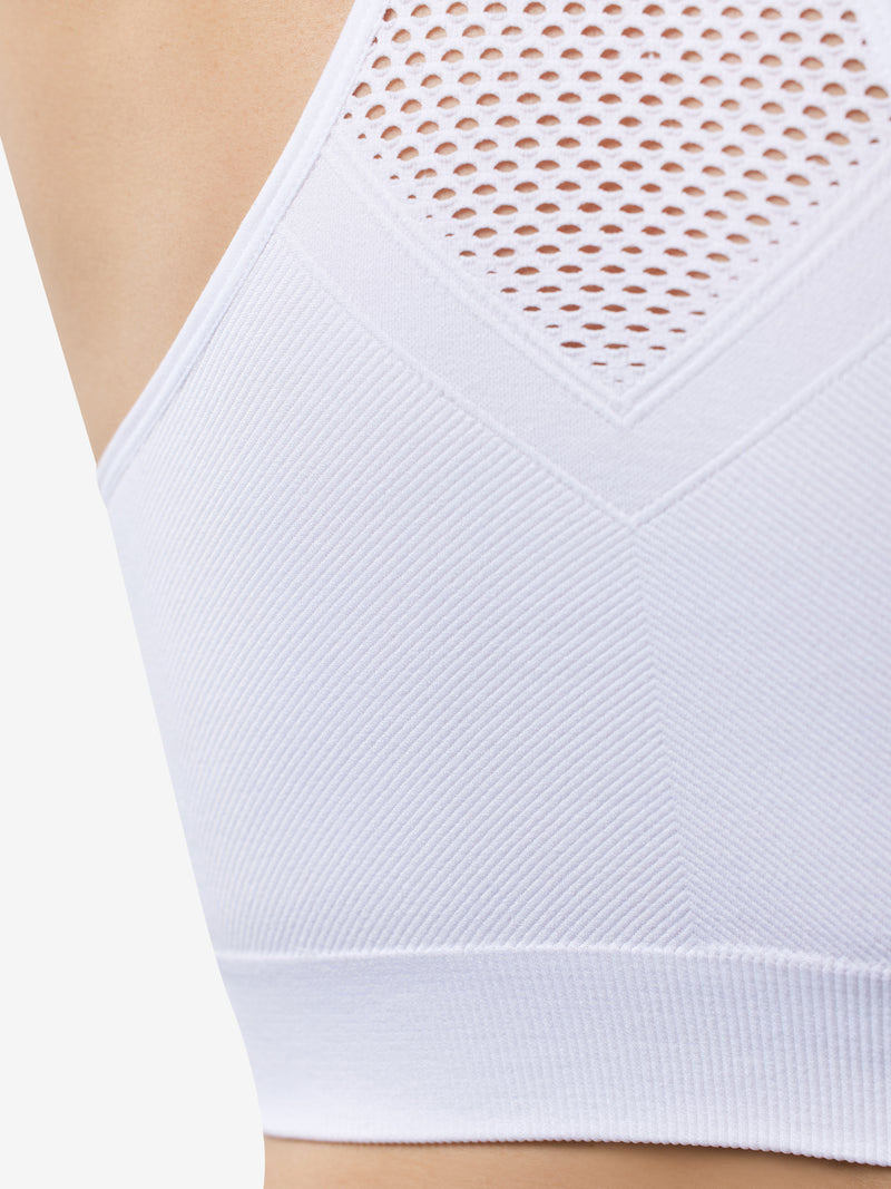 The Lea - Cooling Low-Impact Racerback Sports Bra 