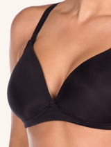 The Dorothy - Wireless Maternity to Nursing T-Shirt Bra - Black,32C