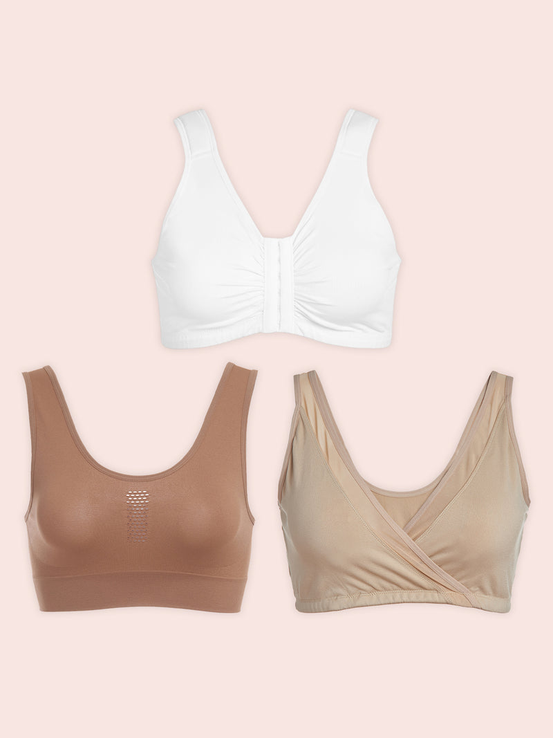 The Seamless Comfort Bundle 3-Pack – Leading Lady Inc.