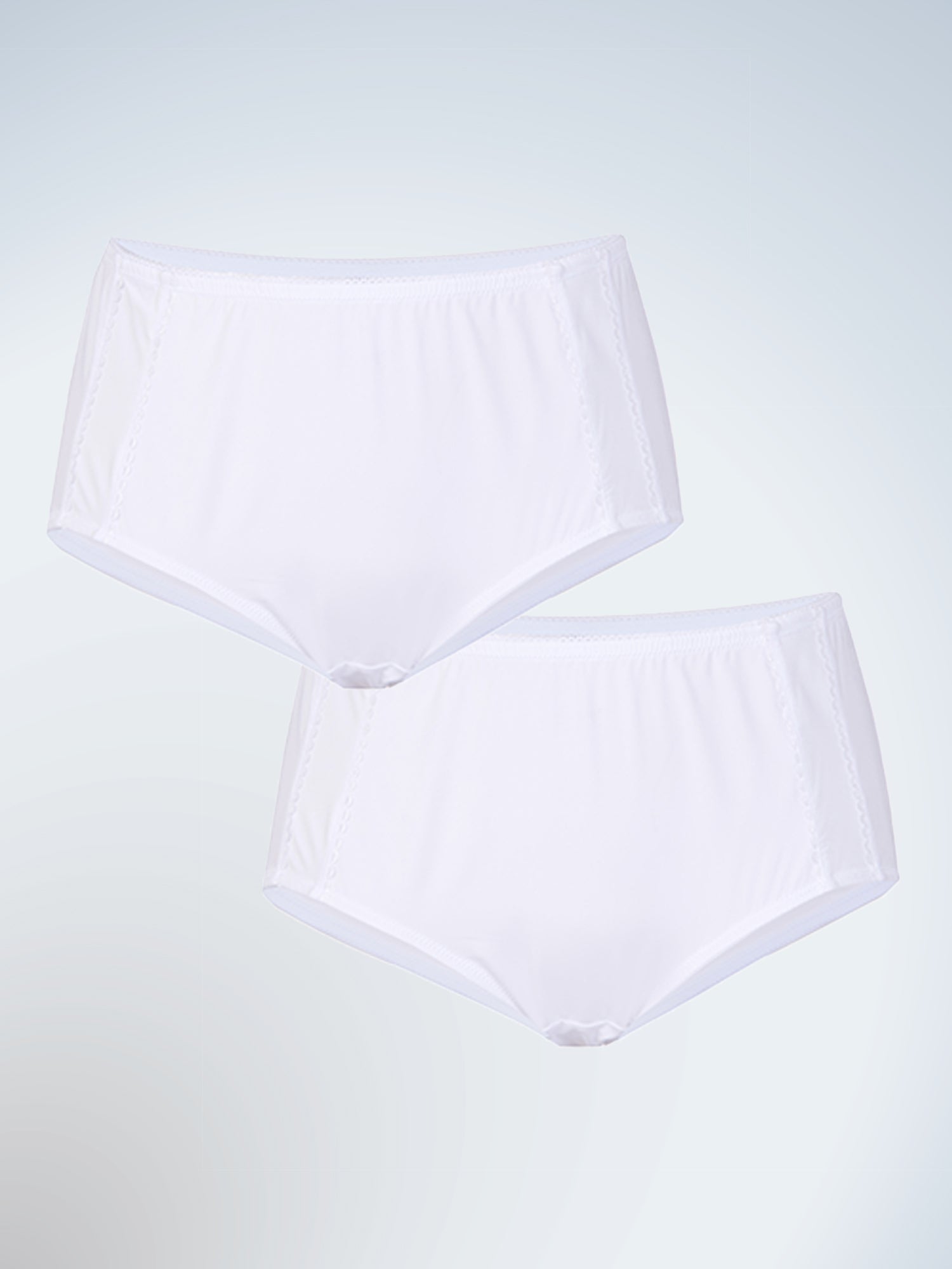 Comfort Fresh Cooling Panties 2-Pack - White 2PK,10