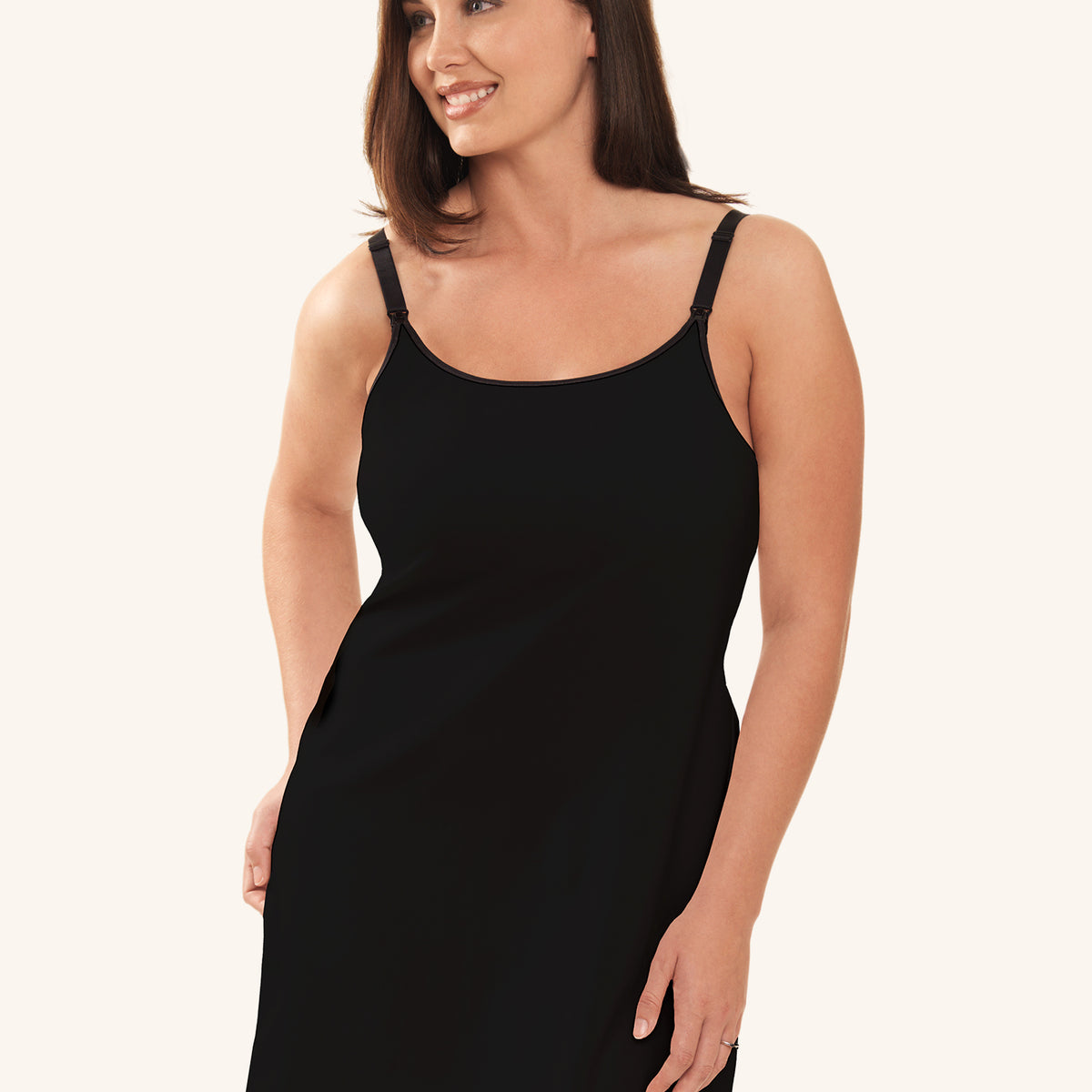 Nursing Dress with Built-In Nursing Bra