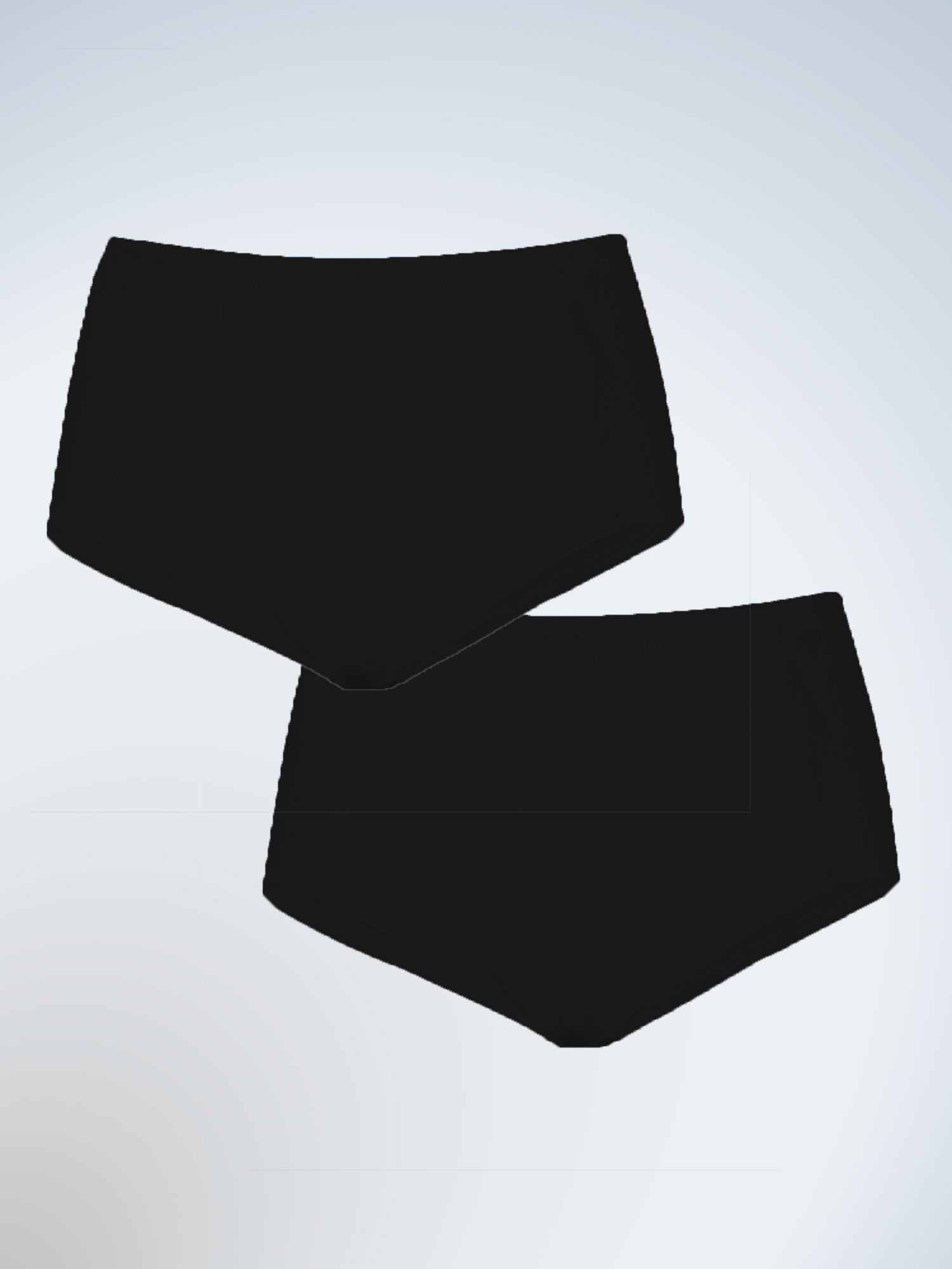 Comfort Fresh Cooling Panties 2-Pack - Black 2PK,5