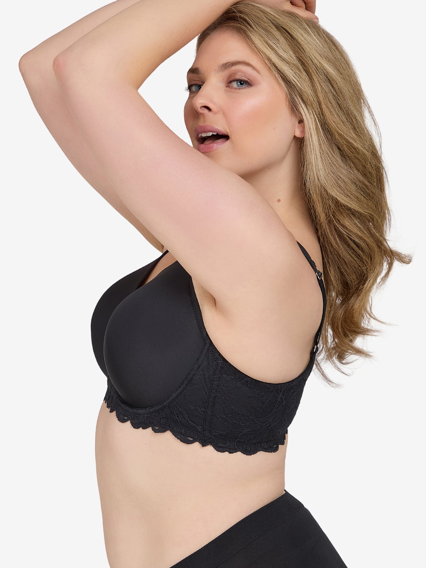 The Chloe – Lace Band Molded Underwire T-Shirt Bra – Leading