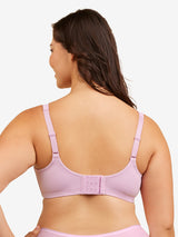 The Brigitte Full Coverage - Padded Underwire T-Shirt Bra - Orchid Bouquet,38A